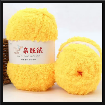 Soft Velvet Towel Yarn for DIY Crafts