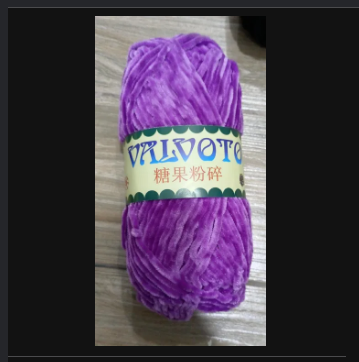 Ultra-Soft Velvet Chenille Blanket  Yarn