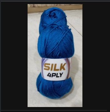 4ply Anti-Pilling Silk Blended Acrylic Yarn (100g)