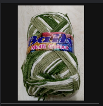 (3ply-80g) Acrylic Double Knit Yarn Ball