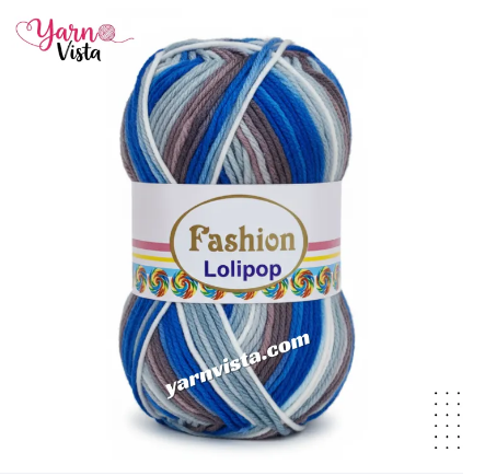 Dull Handmade Projects to Vibrant Creations – Premium Multicolor Acrylic Yarn