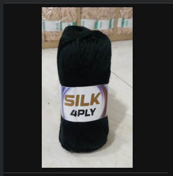 4ply Anti-Pilling Silk Blended Acrylic Yarn (100g)