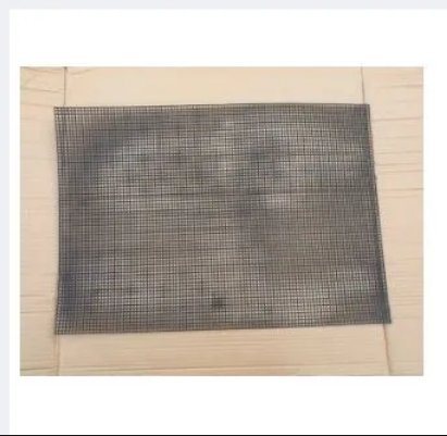 Plastic Bag Sheet Mesh Canvas Clutch