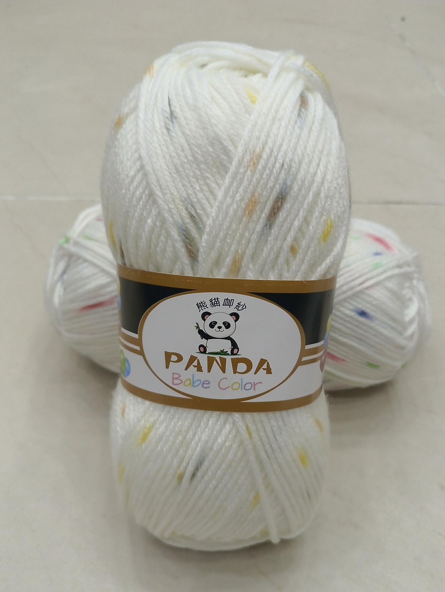 Soft Multicolor Panda Yarn