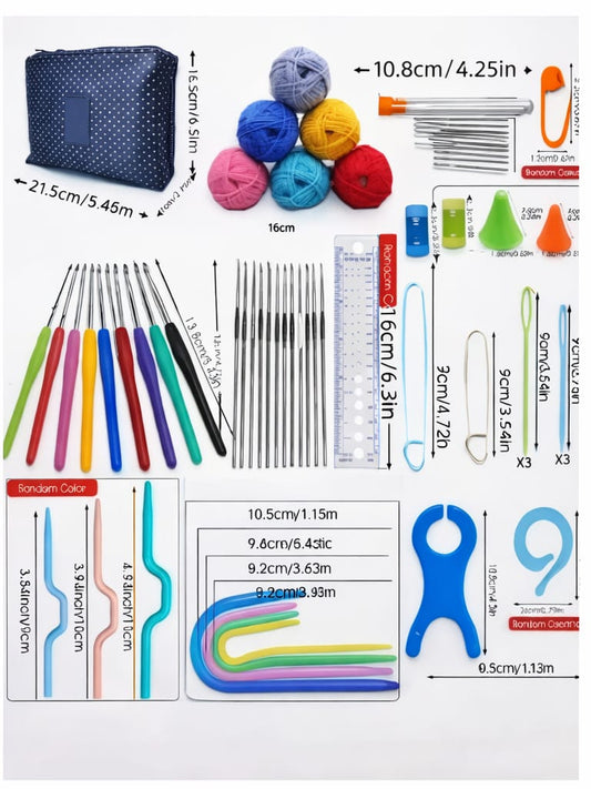 All-In-One Crochet Kit Premium