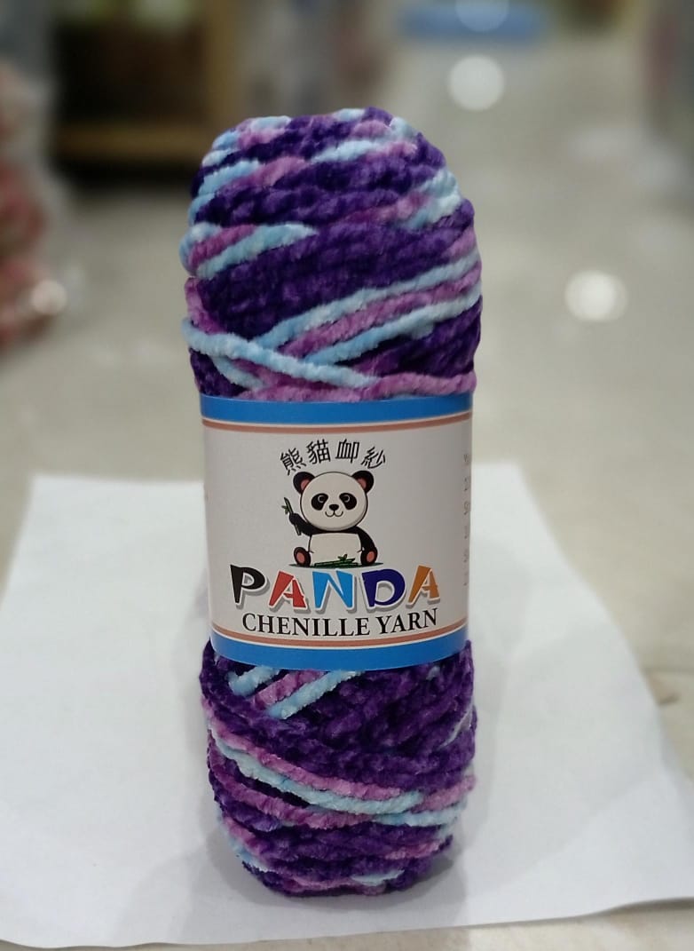 Velvet Chenille Yarn 100g – Soft & Plush