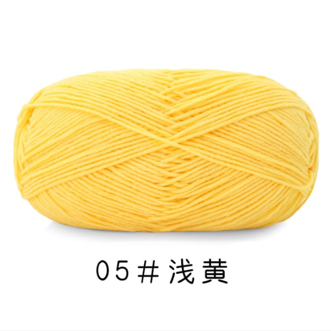 Premium Cotton Acrylic Yarn – 5 Ply | 100g | 240m