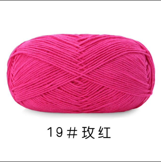 Premium Cotton Acrylic Yarn – 5 Ply | 100g | 240m