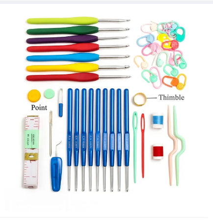57pc Crochet Hook Kit with Case